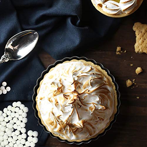 AQIMY Baking Ceramic Pie Weights 10mm Reusable Pie Crust Weights Natural Ceramic Stoneware with a storage case, 1.2LB - Thumbnail 7