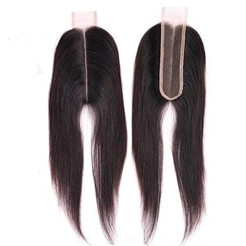 Buy Amanda Hair 20inch Natural Black Kim K Closure 2x6inch