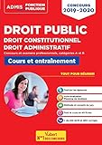 Droit public, Droit constitutionnel - Droit administratif : Concours et examens professionnels, cat by Collectif