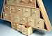 Wood Advent Tree Featuring 24 Removable Box Drawers -Ready to Paint Unfinished