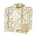 Cathy's Concepts Reception Gift Card Holder – Gold, Metal Construction, Glitter Accents, Perfect for Weddings, Graduations & More