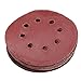 CynKen 25pcs 5 Inch 8 Holes Abrasive Sanding Discs Sanding Paper 800/1000/1200/1500/2000 Grit Sandpapers