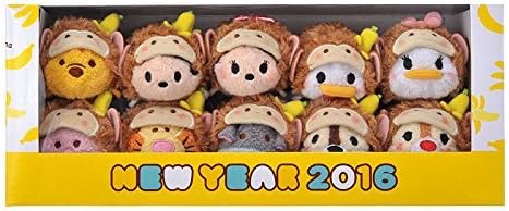 Disney Japan TsumTsum Plush Monkey 10 sets 2016 limited