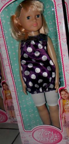 Wispy Walker 27" Walking Doll Classic Recreation of 1960's Girls Best Friend Doll Blonde Hair