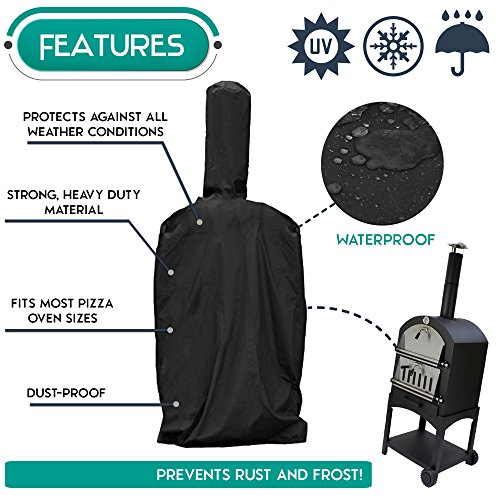 Bramble HeavyDuty Waterproof Outdoor Pizza Oven Cover 165x63x50cm