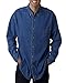 UltraClub Men's Long-Sleeve Cypress Denim with Pocket