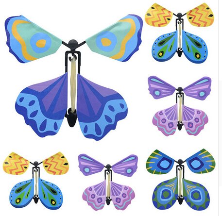 Flying Butterfly Tricks Magic Toy Girls Boys Birthday Gifts Toy, Pack of 1