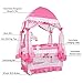 BABY JOY 4 in 1 Pack and Play with Adjustable Net, Portable Nursery Center Playard with Bassinet, Changing Table, Infant Baby Playard with Music Player, Carrying Bag