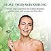 Anti Aging Jade Roller for Face Massage, 100% Natural Facial Massager with Double Rollers to Rejuvenate Skin