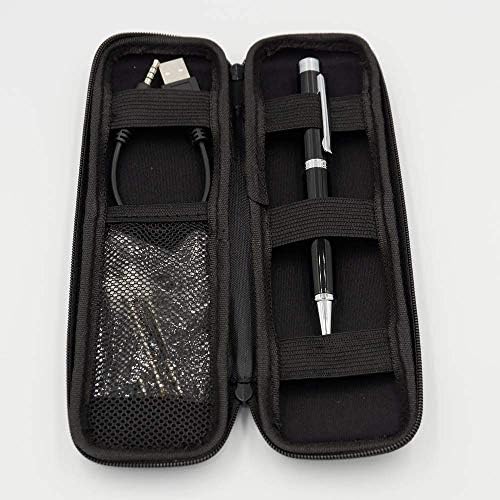 Hard EVA Travel Case for Digital Voice Recorder Pen for Lectures RECJOY,EVIDA Voice Activated Audio Recorder Pen,aiworth 16GB Digital Voice Activated Recorder