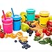 THEMONG Elk and Friends (Rebranded) Silicone Mason Jar Sleeve - Fits 8oz Regular Mouth Jars - 8 Pack