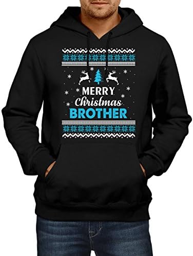 Dolphintee Merry Christmas Ugly Hoodies Gift For Brother Cute Shirt For Men, Boy