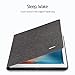 ESR Case for iPad Air 2,Smart Case Cover PU Leather Case Tree Texture Ultra Slim Auto Wake & Sleep Function with Blue and Brown Streak Pattern for iPad Air 2,Twilight