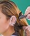 BeeChamp 100pcs Disposable Clear Shower Caps for Ears, Hair Dyer Ear Protector Covers
