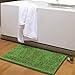 MAYSHINE Plush Shaggy Chenille Bath Mat | Extra Soft, Super Absorbent, Non-Slip Bathroom Rug | Fluffy Microfiber, Area Rug Sets for Bathroom Floor, Kitchen, Living Room | 32