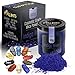 FIREDOTS Indigo Purple Mica Powder for Epoxy Resin Art, Massive 100g Jar, Easy to Mix Epoxy Resin Pigment Powder for Soap Making, Candle Making, Body Butter and Lip Gloss, Purple Pigment Powder
