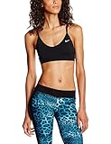 Women's Nike Pro Indy Sports Bra Black/White Size Large