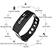Fitness Tracker, 2017 Updated Waterproof Smart Watch, Bluetooth Smart Fitness Tracker Armband | Wristband | Bracelet and Free iOS Android APP (Standard)