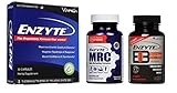 Enzyte Multipack: Original + MRC Testosterone Support + E3 Ultimate Booster for Men -- Doctor-Formulated with Red Ginseng, Horny Goat Weed, D3, L-Citrulline - 1 month supply