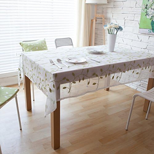 Luxury minimalist modern embroidery table cloth/ cotton and linen fabrics/ continental plain coloured table cloth-C 90x90cm(35x35inch)