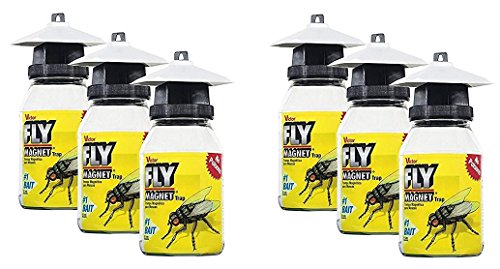 Victor M380 Fly Magnet 1-Quart Reusable Trap With Bait (6 Pack) - //medicalbooks.filipinodoctors.org