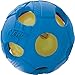 Nerf Dog Bash Ball Dog Toy with Interactive LED, Lightweight, Durable and Water Resistant, 2.5 Inches, for Small/Medium/Large Breeds, Single Unit, Blue