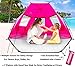 Beach Tent Shelter Shade Cabana – Extra Large Sun Shade Portable Changing Outdoor Tent Deluxe – Quick Giant Pop Up Shade for Adults Kids Toddler Baby – Cabana Beach with Extended Floor 96