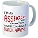 I'm an A 11 Ounces Funny Coffee Mug