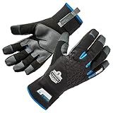 Ergodyne ProFlex 817WP Waterproof Work Gloves, Thermal Insulated, Touchscreen, Reinforced Palms