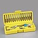 TOOGOO 20pcs/set Multifunction Half Time Drill Driver Swivel Head Quick-Change From Drilling to Driving Repair Tool Kits With Portable