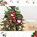 Rongyuxuan 4 Pack 3D Mini Christmas Stockings, Stocking for Kids Gifts, Christmas Eve Hanging, Tree Ornament, Home Decor