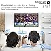 Visoud Long Range Bluetooth 5.0 Transmitter and Receiver aptX HD, aptX Low Latency & Dual Link Supported Wireless Audio Adapter Transmitter for TV Home Stereo PC by Optical RCA AUX 3.5mmthumb 2