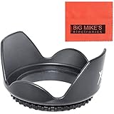 52mm Digital Tulip Flower Lens Hood For Canon Digital EOS Rebel SL1, T1i, T2i, T3, T3i, T4i, T5, T5i EOS60D, EOS70D, 50D, 40D, 30D, EOS 5D, EOS5D Mark III, EOS6D, EOS7D, EOS7D Mark II, EOS-M Digital SLR Cameras Which Has Any Of These Canon Lenses 50mm f/1.8 II, 135mm f/2.8, EF 50mm f/2.5, EF-S 60mm f/2.8, EF-S 24mm f/2.8 STM