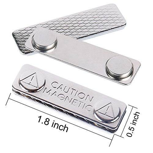 Strong Magnetic Name Badge Holders With Steel Back Plate 24 Pack Name Strong magnetic name badge holders with steel back plate 24 pack name