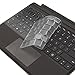 VFENG Premium Ultra Thin Keyboard Cover Skin for Microsoft Surface Pro 7 2019 / Surface Pro 6 2018 / Surface Pro 5 2017 / Surface Pro 4,Ultra Soft-Touch TPU Protector, US Layout primary