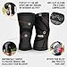 Mava Sports Knee Compression Sleeve Support for Men and Women - Perfect for Powerlifting, Weightlifting, Running, Gym Workout, Squats and Pain Relief