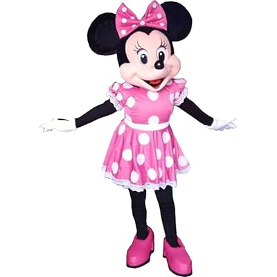 Minnie Mouse Mascotte Rose Costume pour Fêtes et France Ubuy