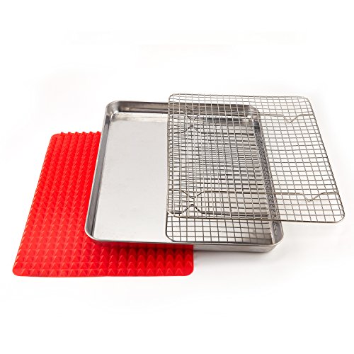 1 Stainless+Steel+Baking+Cooling+Silicone