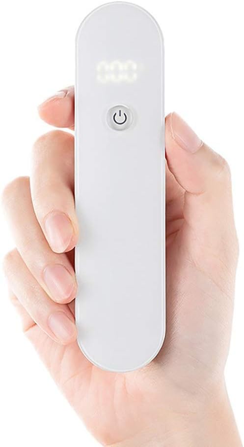 METTE Handheld UV Sanitizer Wand, UV-C LED Disinfection Lamp, 19s Rapid Sterilization, Give Your Family a Clean Living Environment at Home, Office, Hotel, Outdoor