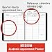 AT-A-GLANCE 2018-2019 Academic Year Weekly Planner / Appointment Book, Medium, 6-7/8 x 8-3/4, Black (7095805)