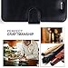FYY Luxury PU Leather Wallet Case for Samsung Galaxy S7 Edge, [Kickstand Feature] Flip Phone Case Protective Cover with [Card Holder] [Wrist Strap] for Samsung Galaxy S7 Edge Black