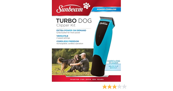 sunbeam dog clippers
