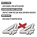 TIRESFX 4x4 Decals Stickers for Silverado 1998-2007