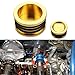 Dewhel B16 B18 B20 H22 H23 F20 Engine For HONDA Acura B-SERIES H-SERIES BILLET Triple O ring CAM CAMSHAFT SEAL PLUG Color Gold