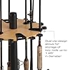 Rush-Creek-Creations-Round-Spinning-24-Fishing-Rod-Rack-with-Dual-Rod-Clips