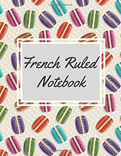 Download French Ruled Notebook: Seyes Grid paper / Grands Carreaux paper PDF