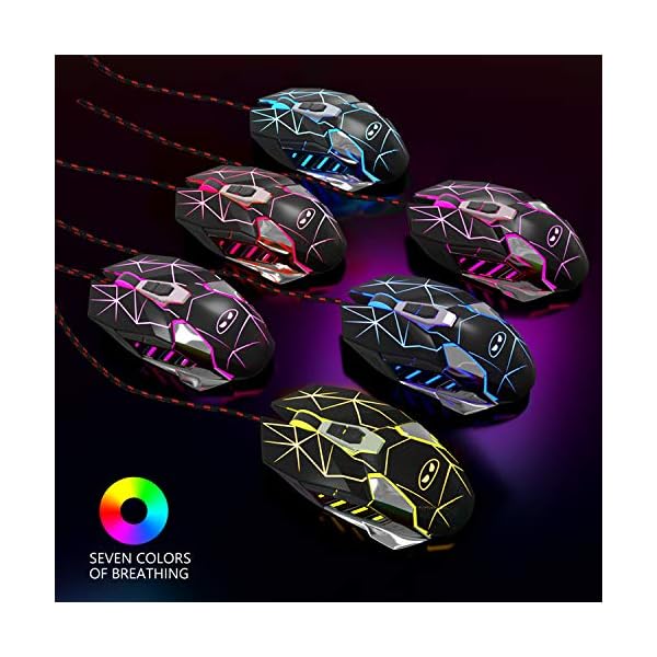 RGB-Gaming-Keyboard-and-Mouse-Set-UK-Layout-Rainbow-LED-RGB-Backlit-Wired-Keyboard-for-Xbox-one-PC-Mac-PS4-Laptop Anivia Gaming Keyboard and Mouse Set Wired LED Backlight Keyboard & Mouse Combo for PS4 Xbox One PC (UK Layout) Black