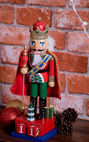 5 Clever+Creations+Traditional+Nutcracker+Collectible