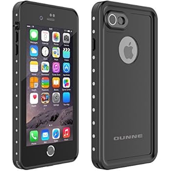 OUNNE iPhone 7/8 Waterproof Case, Underwater Full Sealed Cover Snowproof Shockproof Dirtproof IP68 Certified Waterproof Case for iPhone 7/8 4.7 inch