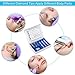[Upgrade Version] Diamond Replacement Accessories 3 Wands 9 Tips Cotton Filter for Facial Peeling Face Skin Care Salon Beauty Machine Equipment